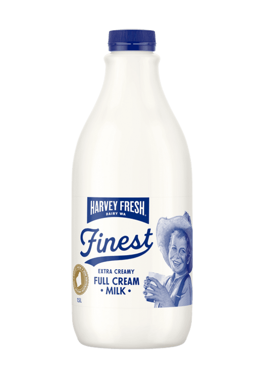 Harvey Fresh Finest Full Cream Milk (1.5L)