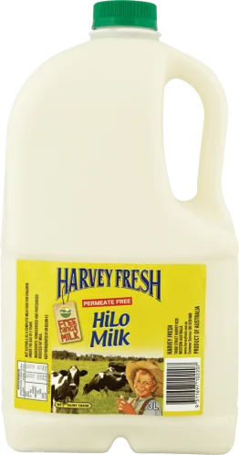 Harvey Fresh Free Range Hi-Lo Milk (3L)