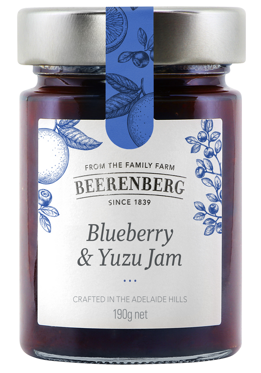 Blueberry and Yuzu Jam (8 x 190g)