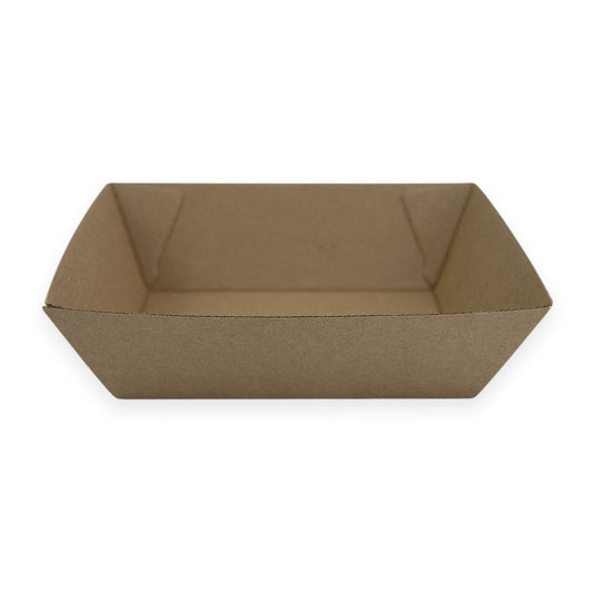 Food Tray Brown (130mm x 90mm)
