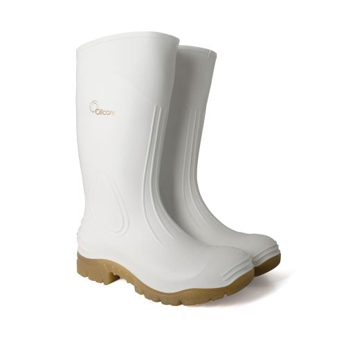 Allcare Gumboot PVC Safety White