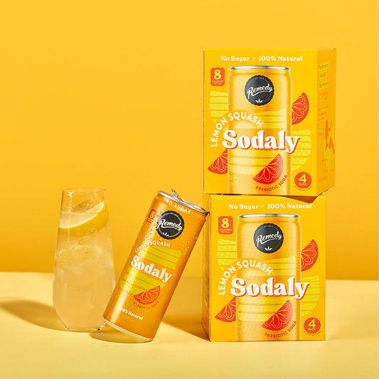 Remedy Sodaly Lemon Squash (24 x 250ml) | Subscription