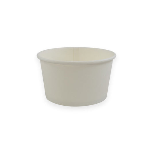 Sustain Paper Round Bowl/Container White 12oz 115mm - CT/500