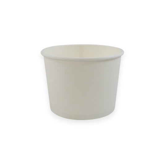 Sustain Paper Round Bowl/Container White 16oz 115mm White - CT/500