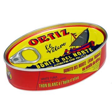 Ortiz Bonito White Tuna in Olive Oil Oval Tin (112g)