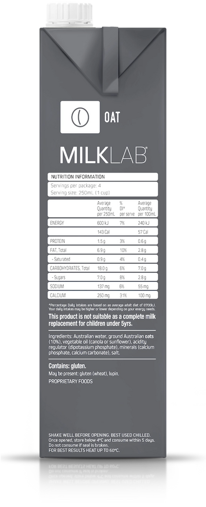 MilkLab Oat | For The Office