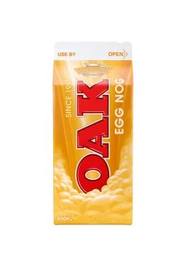 Oak Egg Nog Flavoured Milk (600ml)