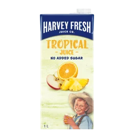 Harvey Fresh Real Tropical UHT Juice (1L)