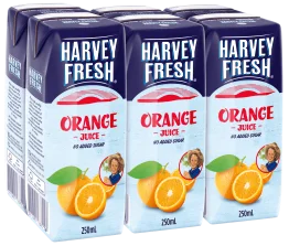 Harvey Fresh Real Orange UHT Juice (250ml)