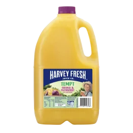 Harvey Fresh Tempt Orange & Passionfruit Drink 25% (3L)