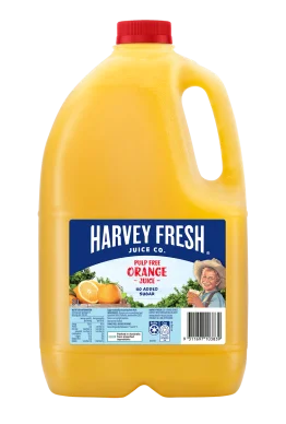 Harvey Fresh Pulp Free Orange Juice (3L)