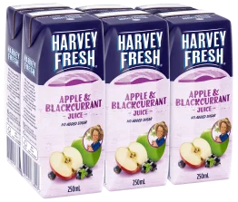 Harvey Fresh Apple and Blackcurrant UHT Juice (250ml)