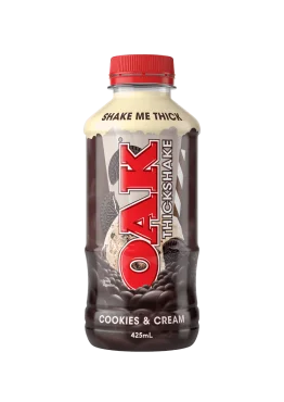 Oak Thickshake Cookies & Cream Flavoured Milk (425ml)