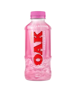 Oak UHT Strawberry Flavoured Milk (500ml)