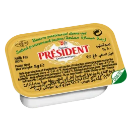 President Minitub Salted Butter (100 x 8g)