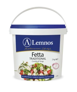 Lemnos Full Cream Traditional Fetta (2kg)