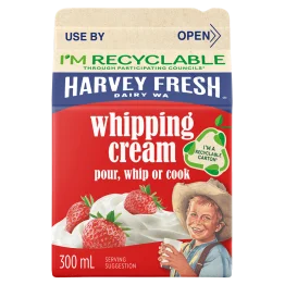 Harvey Fresh ESL Whipping Cream (330ml)