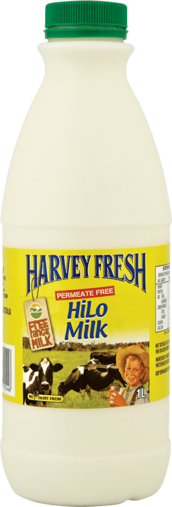 Harvey Fresh Free Range Hi-Lo Milk (1L)