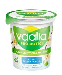Vaalia Low Fat French Vanilla Yoghurt (160g)