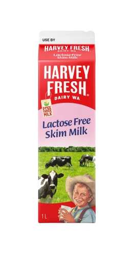 Harvey Fresh Lactose Free Skim Milk (1L)
