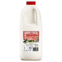 Harvey Fresh Full Cream Lactose Free (2L)