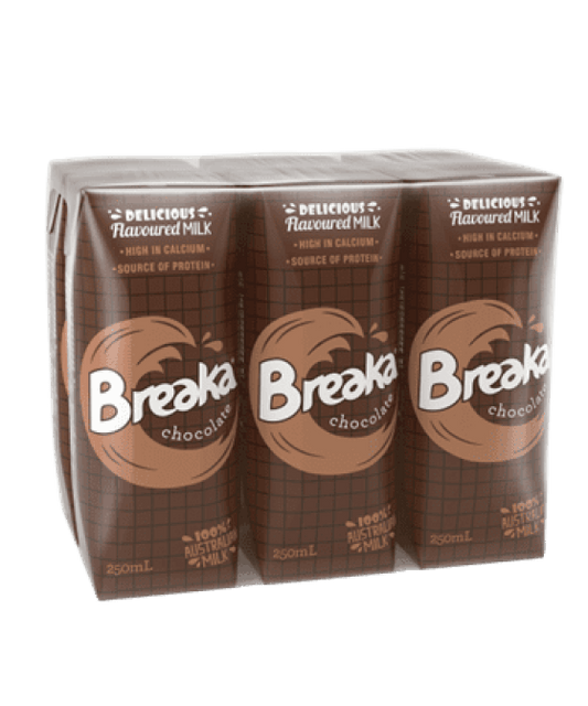 Breaka UHT Chocolate Flavoured Milk (250ml)