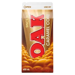 Oak Caramel Coffee Flavoured Milk (600ml)