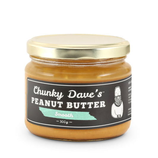 Chunky Dave's Smooth Peanut Butter (300g)