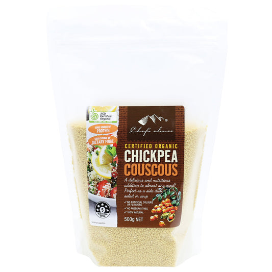 Chef's Choice Organic 100% Italian Chickpea Couscous (500g)