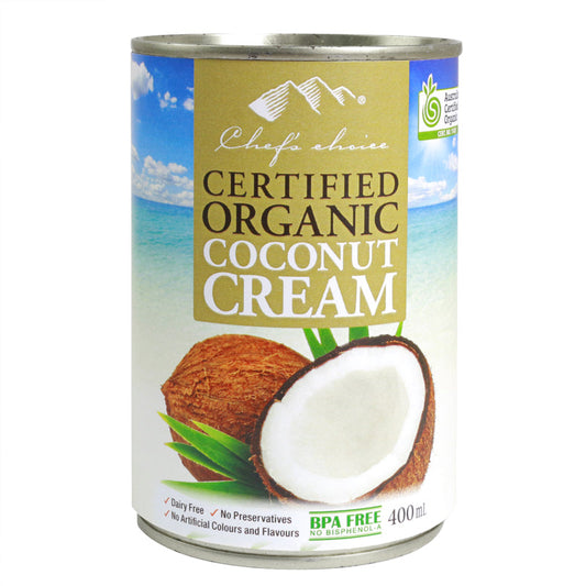 Chef's Choice Organic Coconut Cream (400ml)
