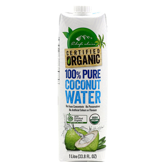 Organic 100% Pure Coconut Water (1L)