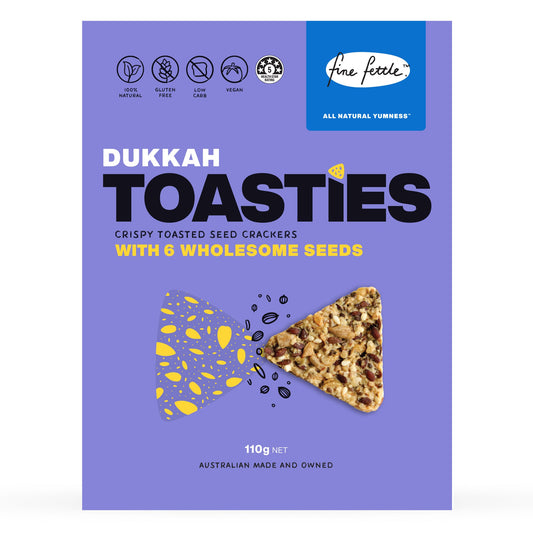 Dukkah Toasties - Healthy Snacks (110g)