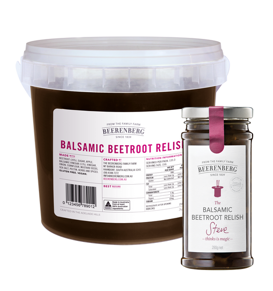Balsamic Beetroot Relish (2kg Tub)