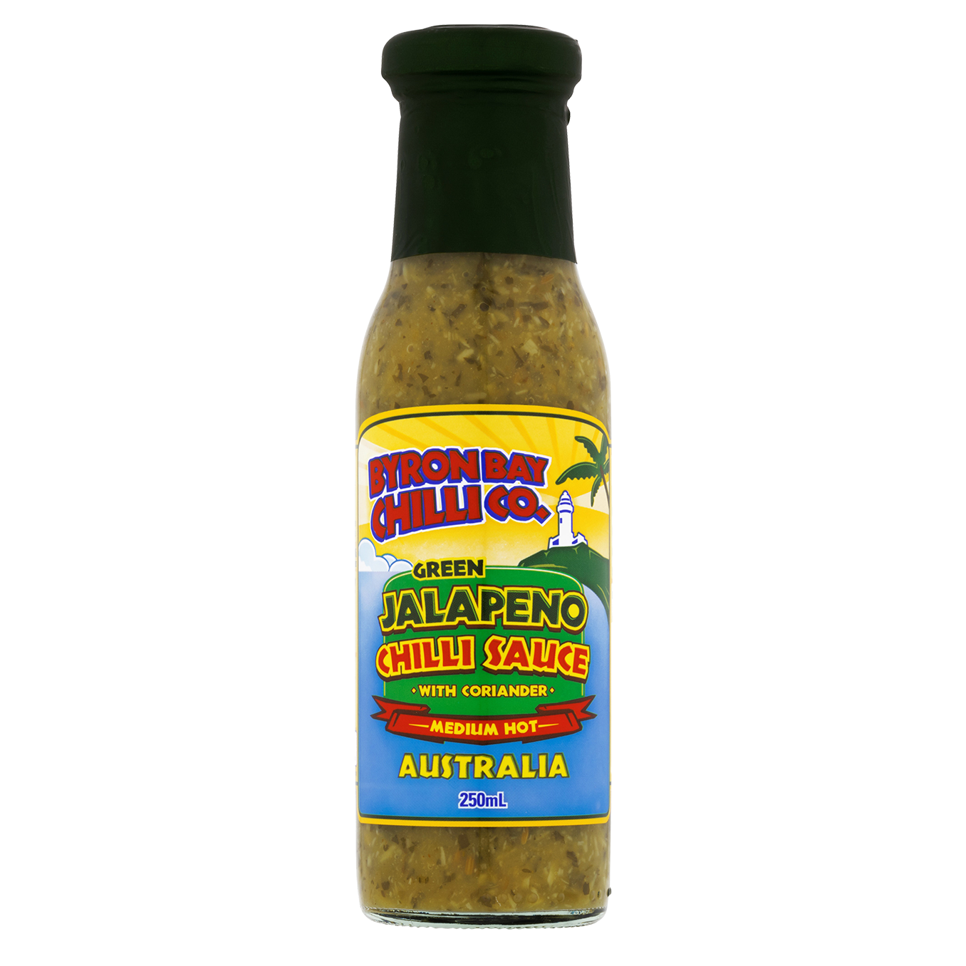 Green Jalapeno Chilli Sauce With Coriander (6 x 250ml)
