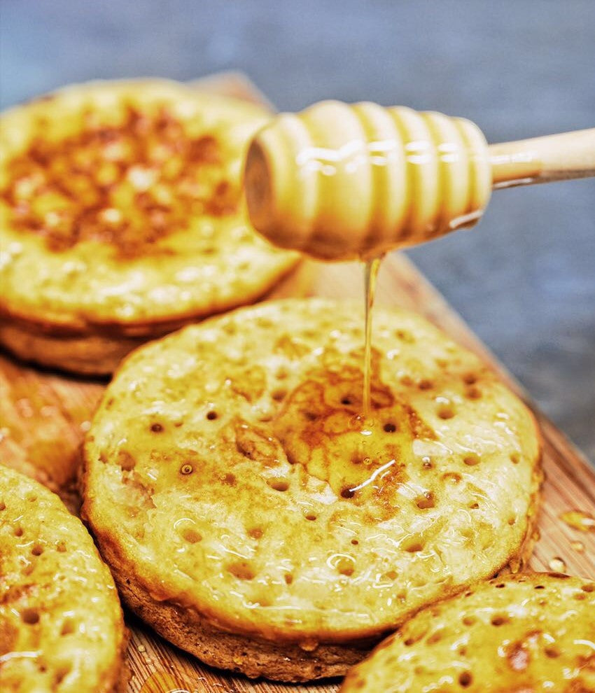 Traditional Crumpets