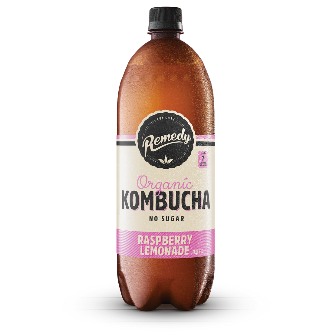 Remedy Kombucha Raspberry Lemonade (6 x 1.25L)