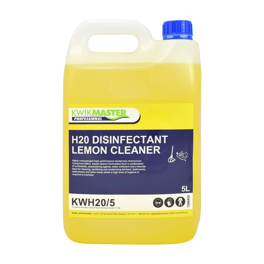 H20 Disinfectant Lemon Cleaner 5L