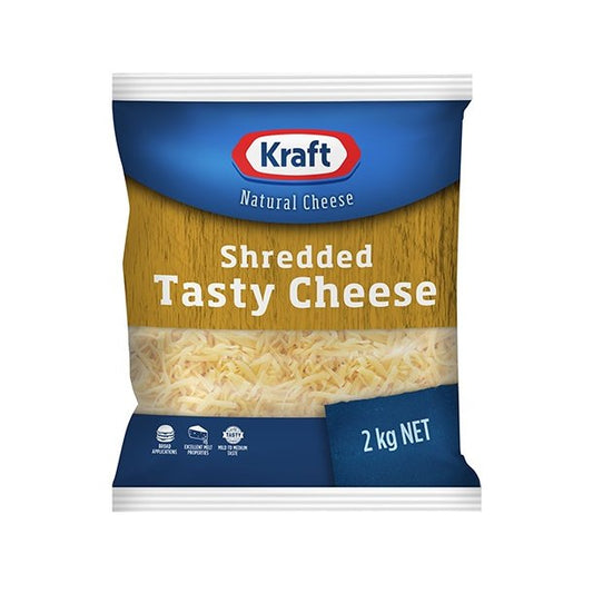 Kraft Tasty Shredded Cheese (2kg)