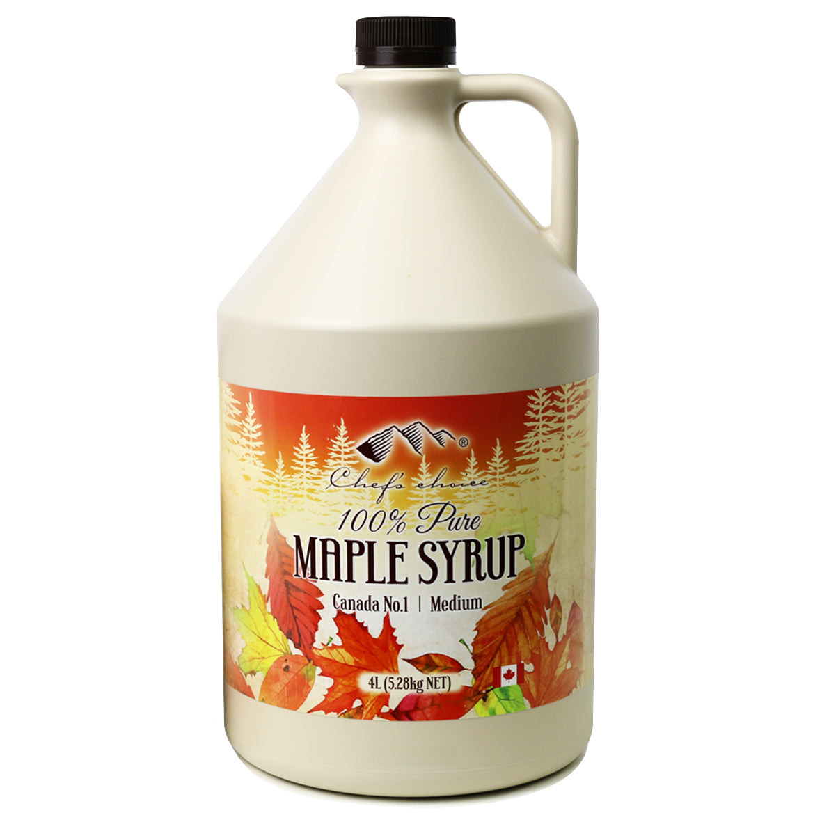 Chef's Choice 100% Pure Maple Syrup Jug (4L)