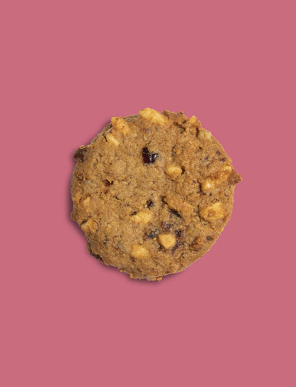 Plant-Powered Fig and Cranberry Artisan Cookies — Vegan/Gluten Free 20g Individually Wrapped (10 pieces)
