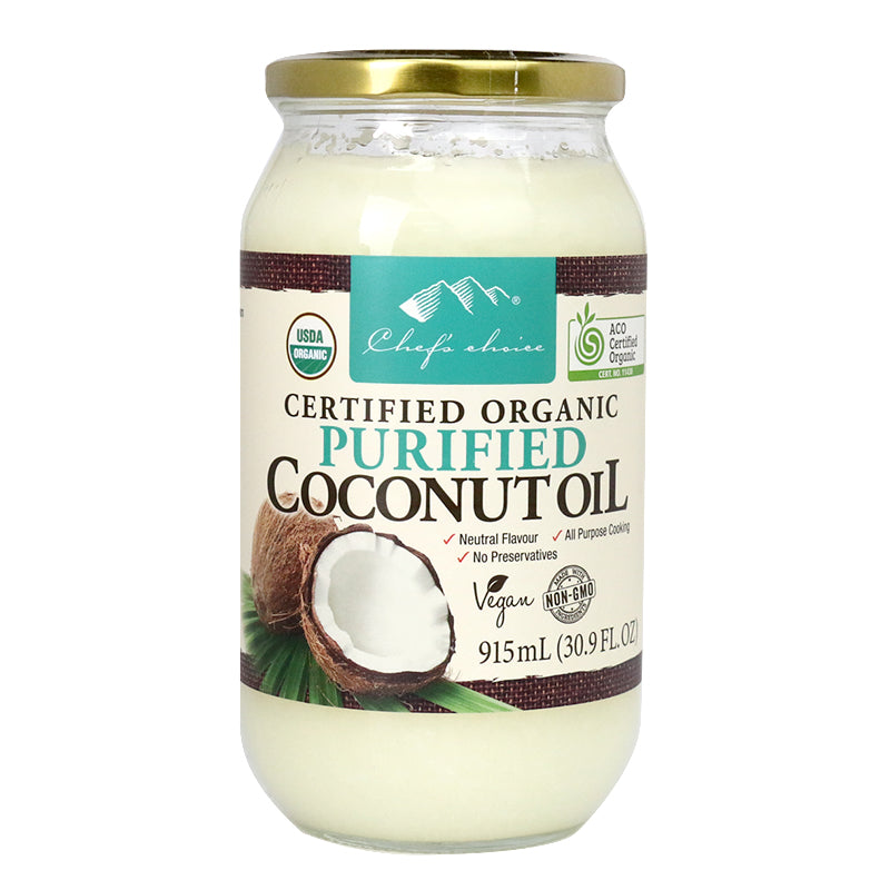 Chef's Choice Organic Purified Coconut Oil (915ml)