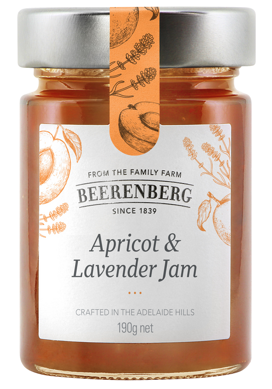 Apricot and Lavender Jam (8 x 190g)