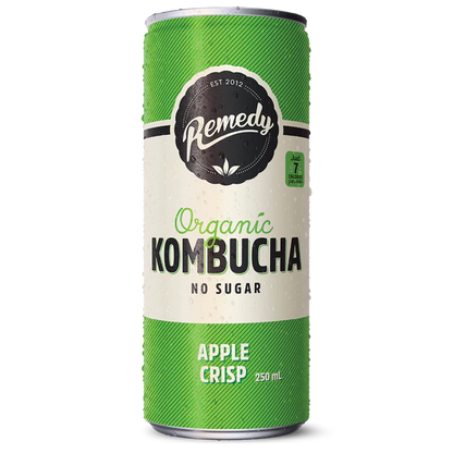 Remedy Kombucha Apple Crisp (24 x 250ml)