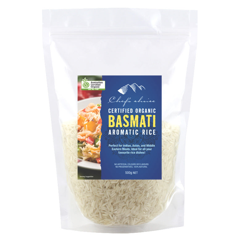Chef's Choice Organic Basmati Rice (500g)