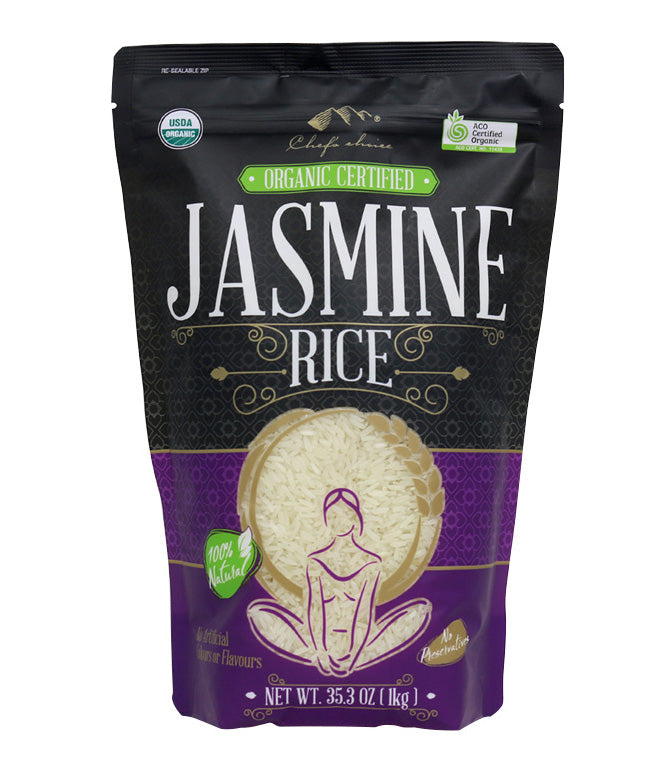 Chef's Choice Organic Jasmine Rice (1kg)