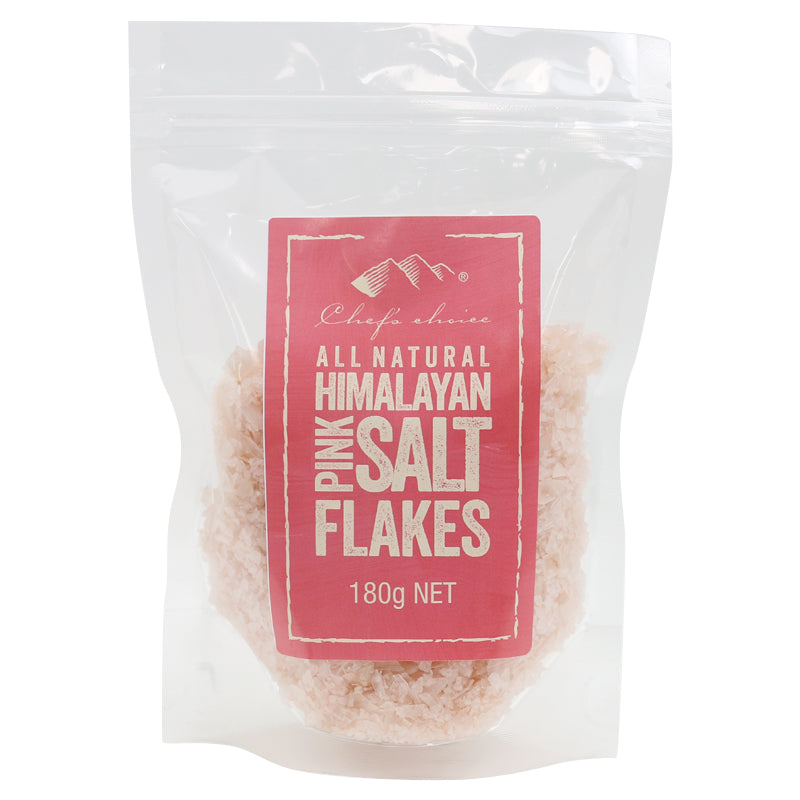Chef's Choice Himalayan Pink Salt Flakes (180g)