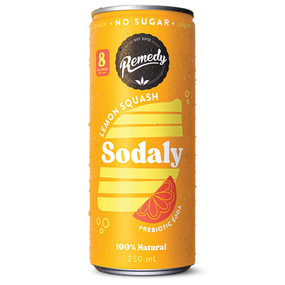 Remedy Sodaly Lemon Squash (24 x 250ml)