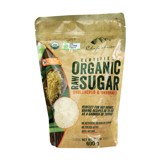 Chef's Choice Organic Raw Sugar (600g)