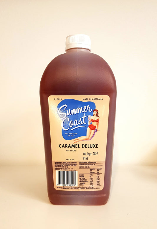 Caramel Deluxe Syrup (3L Jug)