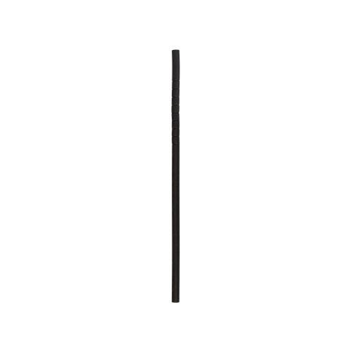 Paper Straw Flexible Black (210ml)